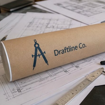 Customized shipping tubes for documents and blueprints