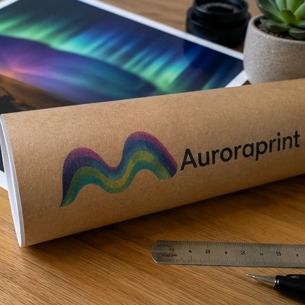 Customized shipping tubes for posters and prints